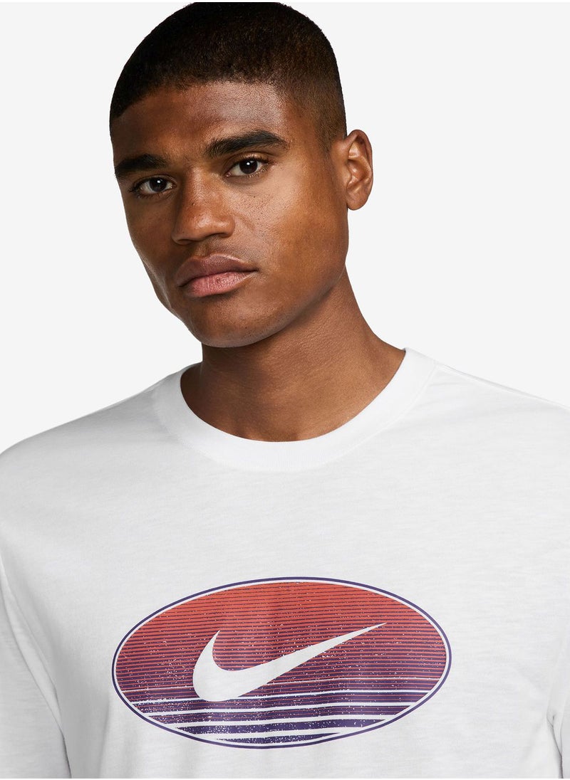 Nike Dri-Fit Slub Hybrid Novelty Training T-Shirt  - Image 3