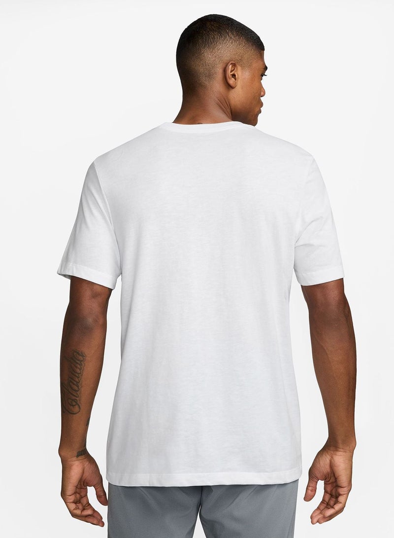 Nike Dri-Fit Slub Hybrid Novelty Training T-Shirt - Image 2