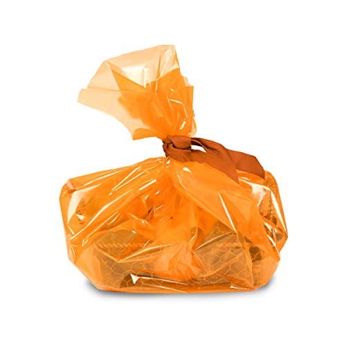 Hygloss Products Roll Cellophane Wrap for Crafts, Gifts, and Baskets 20 Inch x 12.5 Feet, Orange - Image 5