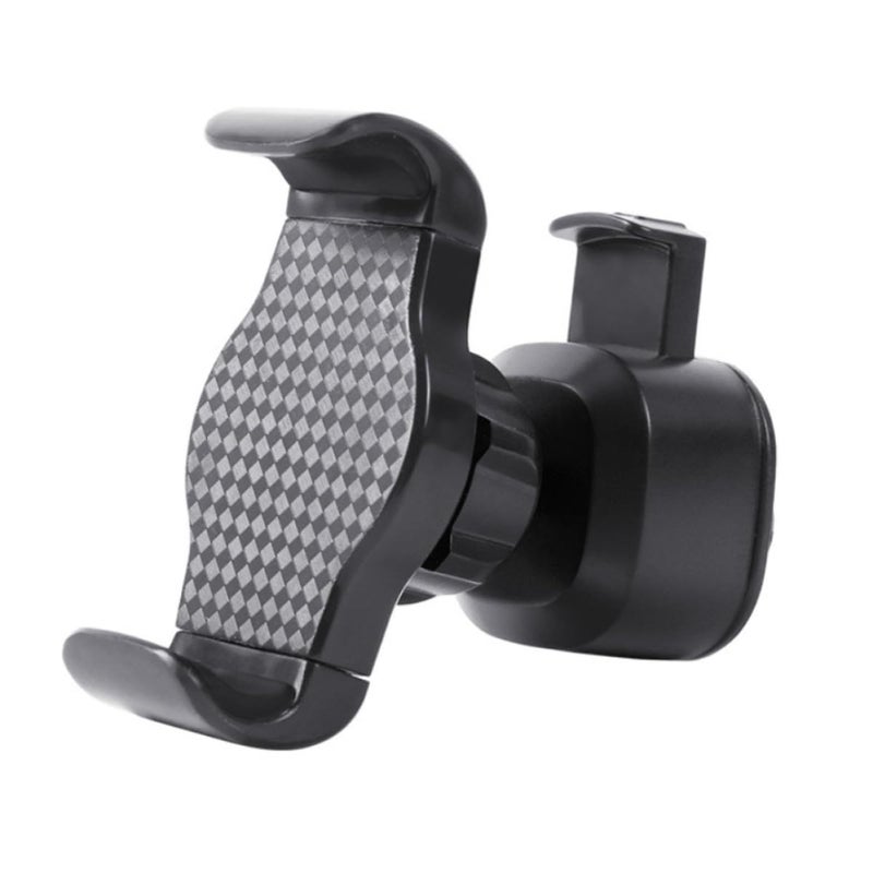 حامل هاتف عالمي للسيارة باللون الأسود لحمل الهواتف الذكية والتنقل على فتحات التهوية - Image 2