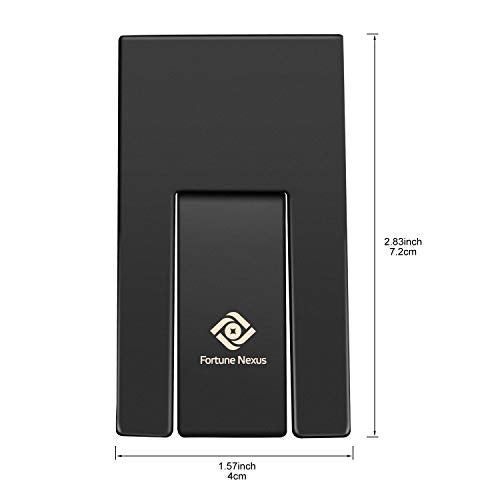 Fortune Nexus Stainless Steel Foldable Cigar Stands – 2-Pack, with PU Leatherette Pouches – Portable, Compact Cigar Rest for Travel & Desktop - Image 4