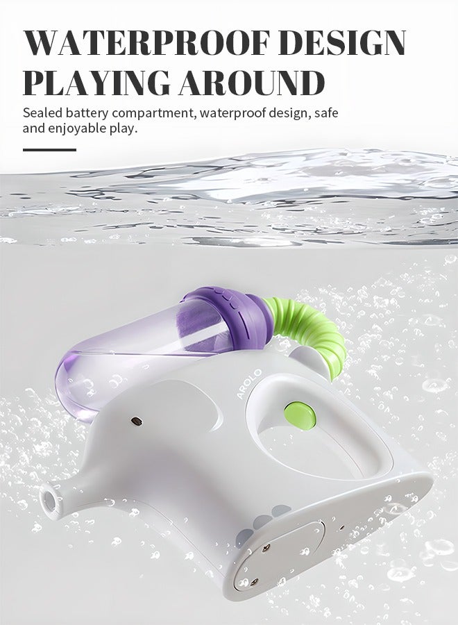 أرولو مسدس ماء كهربائي بمساحة بطارية محكمة الغلق وضغط عالي وطويل المدى 5 أمتار وسعة كبيرة 400+ رشة، مناسب للشواطئ والباحات والأماكن الخارجية - Image 5