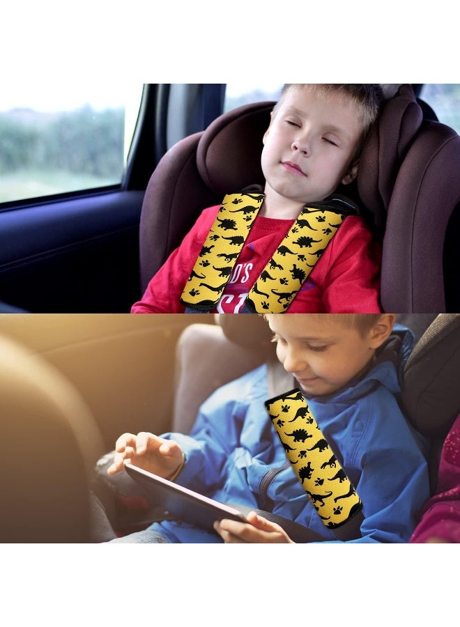 SLEILIN Seat Belt Cover for Kids, Dinosaur Design - Image 4