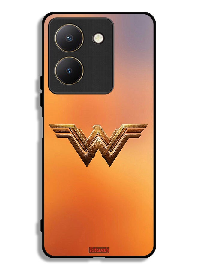 Tolwak vivo Y27s Protective Case Cover Wonder Women Logo - Image 1