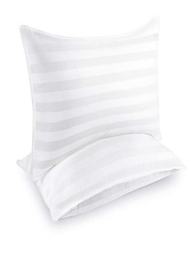 COZSINOOR Bed Pillows for Sleeping King Size - Hotel Quality Set of 2 - Breathable Down Alternative Microfiber Filled for Back, Stomach, Side Sleepers, Cooling & Skin-Friendly - Image 1