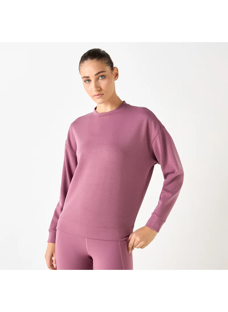 ادوت من سبلاش Crew Neck Sweatshirt with Long Sleeves