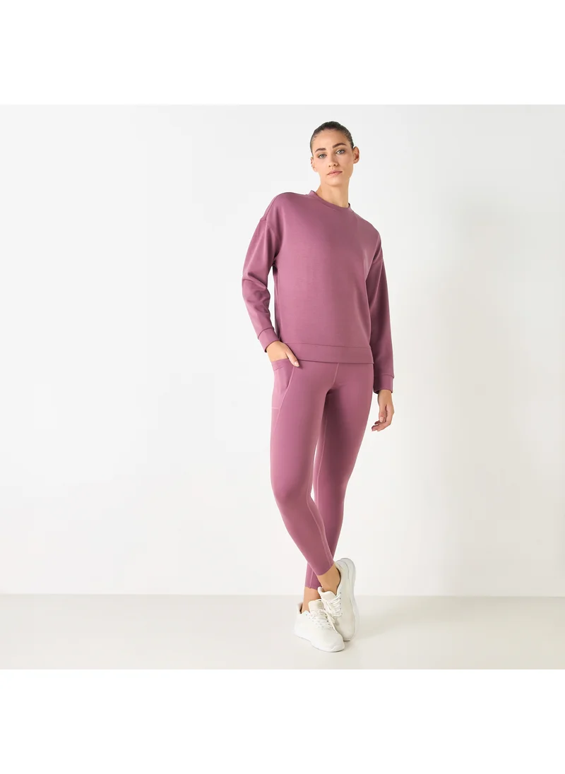 ادوت من سبلاش Crew Neck Sweatshirt with Long Sleeves