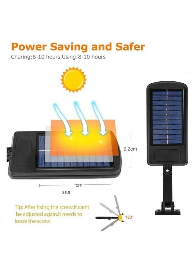 GENNEXT LED Solar Lights Outdoor 120 LEDs Motion Sensor Wall Light with 3 Lighting Modes for Garden Patio Fence Garage and Street - Image 3