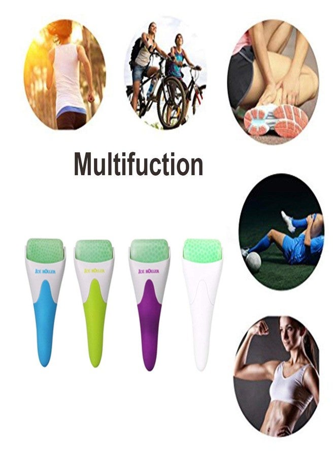 KIDINGTON store Ice Roller for Face and Eye Puffiness, Migraine, Pain Relief and Minor Injury, Skin Care Products 1 Handle + Ice Roller - Image 3