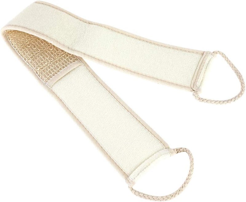 Milltrip Back Scrubber for Shower Exfoliating Back Cloth Body Extended Length Scrubber Towel Exfoliating Stretchable Pull Strap Wash Cloth for Bath Body Scrub Washcloth - Image 1