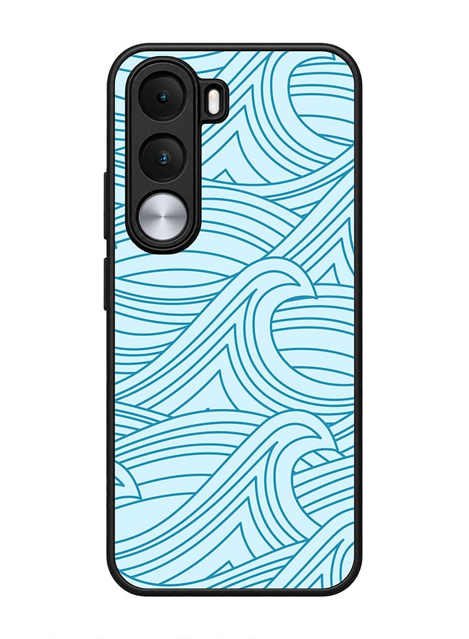 Stylizedd Rugged Case for realme C100i / C100x / P4x- Slim Fit Hybrid Rubber Cover Rough Seas - Image 1