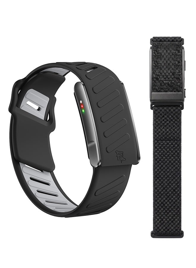 epicarma WearOn Tracker Band Screenless Fitness Tracker with Extra Band, ECG + PPG Health Monitor, SpO2 & Blood Pressure Tracking, Heart Rate Monitor, Sleep Tracker, 100+ Sports Modes, IPX8 Waterproof Smart Bracelet for Android & iOS, 30-Day Battery Life - Image 2