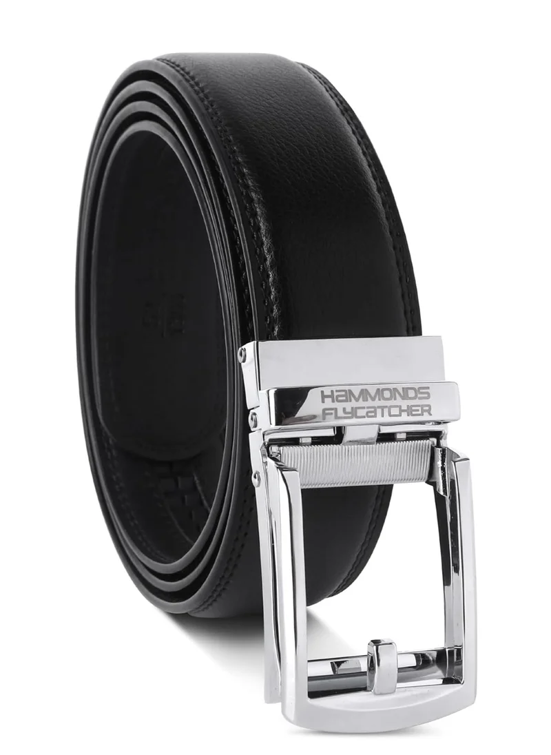 HAMMONDS FLYCATCHER Genuine Leather Belt for Men - Perfect for Formal and Casual Wear - Adjustable Waistband up to 46 Inches - Autolock Belt for Formal and Casual Wear | 38XQ