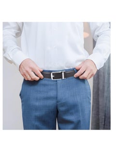 HAMMONDS FLYCATCHER Genuine Leather Belt for Men - Perfect for Formal and Casual Wear - Adjustable Waistband up to 46 Inches - Autolock Belt for Formal and Casual Wear | 38XQ  - Image 3