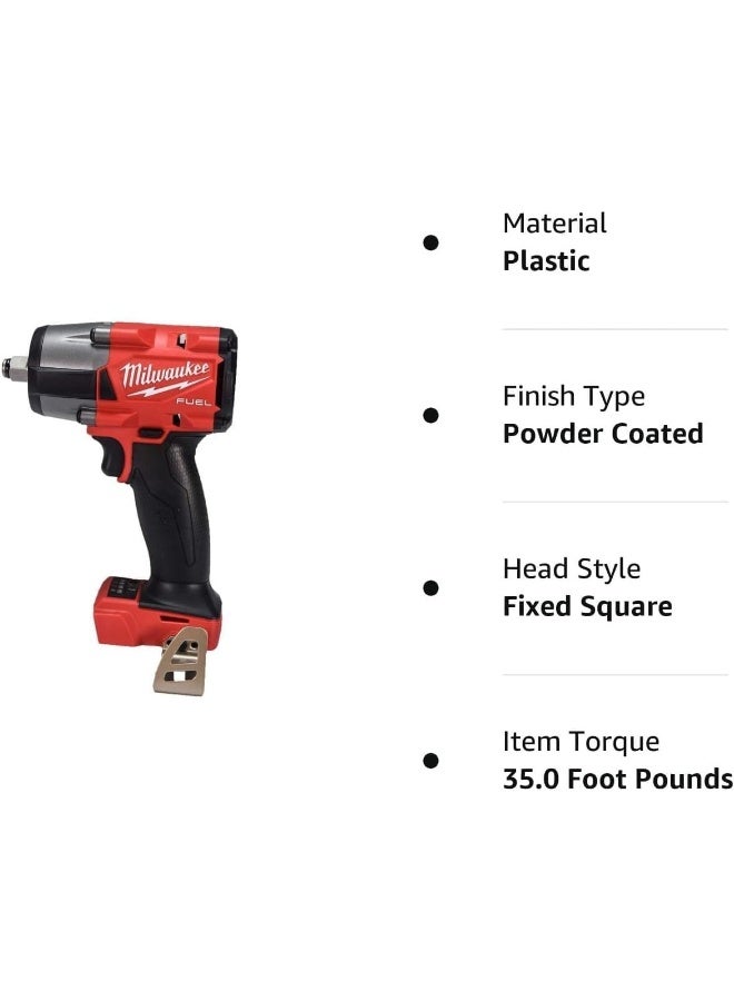 Milwaukee Milwaukee 2962-20 M18 18V Fuel 1/2" Mid-torque Impact Wrench with Friction Ring - Image 4