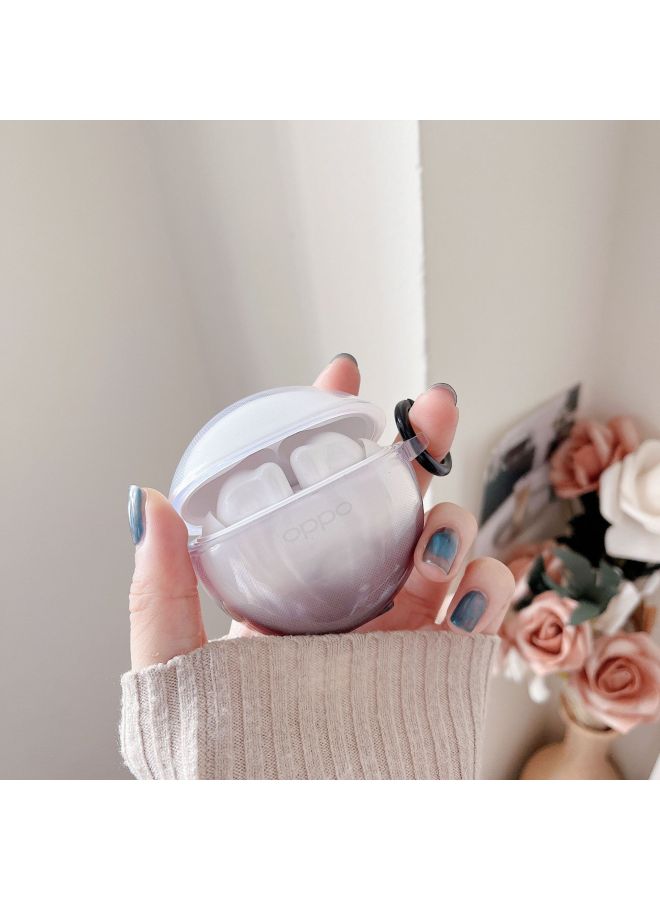 For Oppo Enco Air2i Headset Protective Case Gradient Soft Case Air3 Transparent R2 Wireless Bluetooth Simple