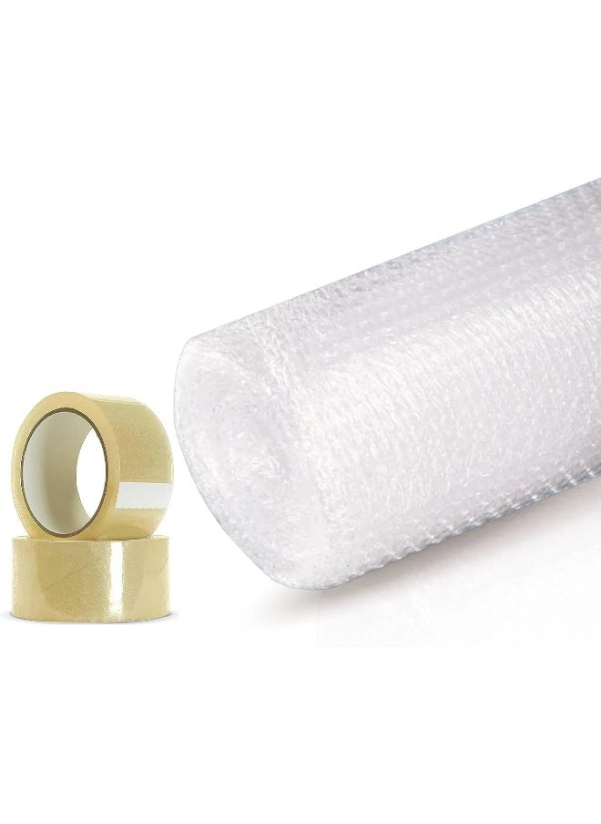 Biella Bubble Wrap Sheet 150cmX1m Thicker, Durable & Effortless Packing Bubble Wrap Roll for Smooth House Moves, Office Relocations & Industrial Use Packing Supplies (with 2pack 50yard Packing Tape)  - Image 1