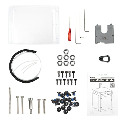 FLASHFORGE Adventurer 5M 3D Printer Enclosure kit, DIY Design, Reduce Noise, Increase Safety and Odor Isolation, Supports Printing High Temperature Filaments, Like ASA and PC - Image 1