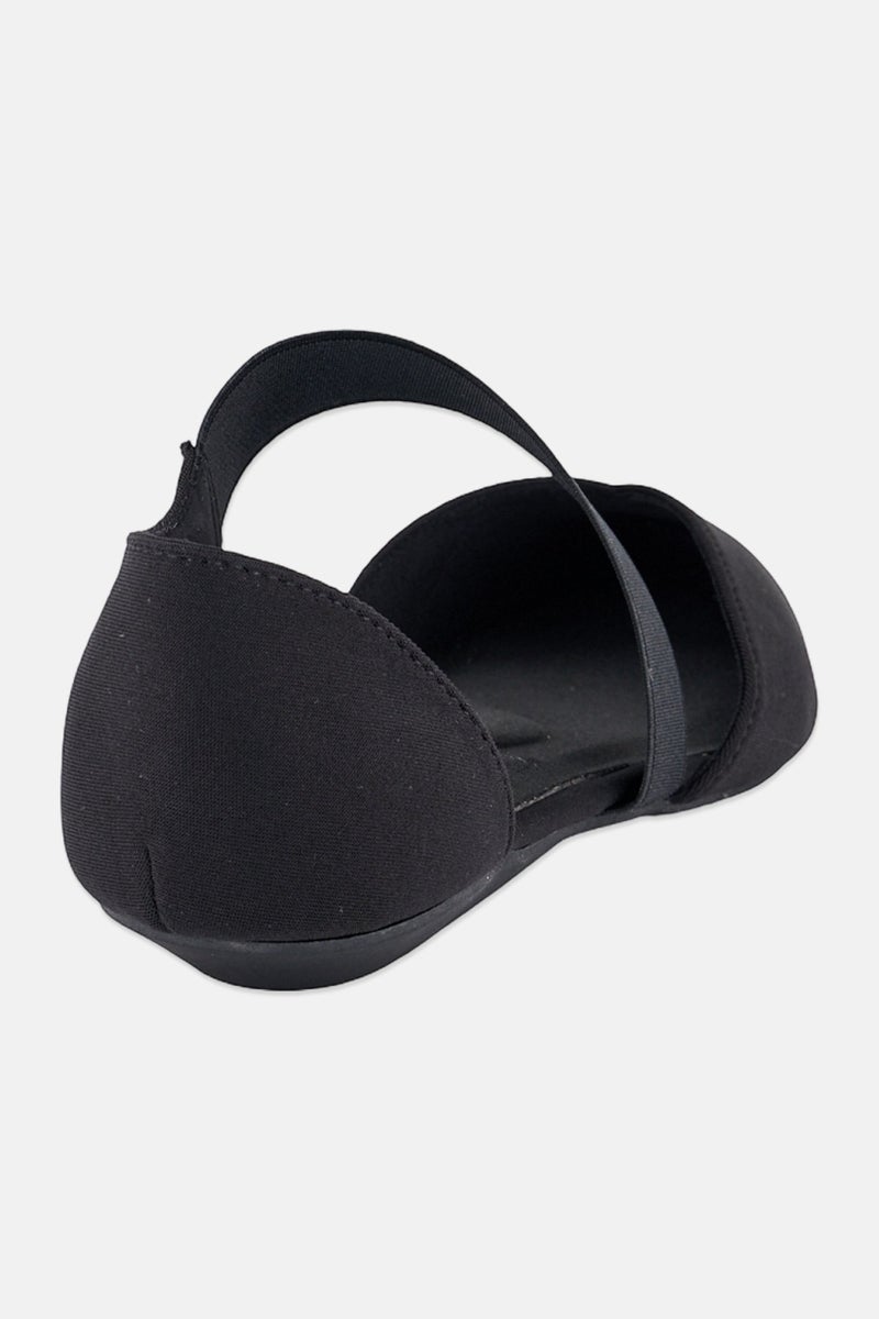 ANNE KLEIN أحذية فلات نسائية أكورسولو، سوداء - Image 3