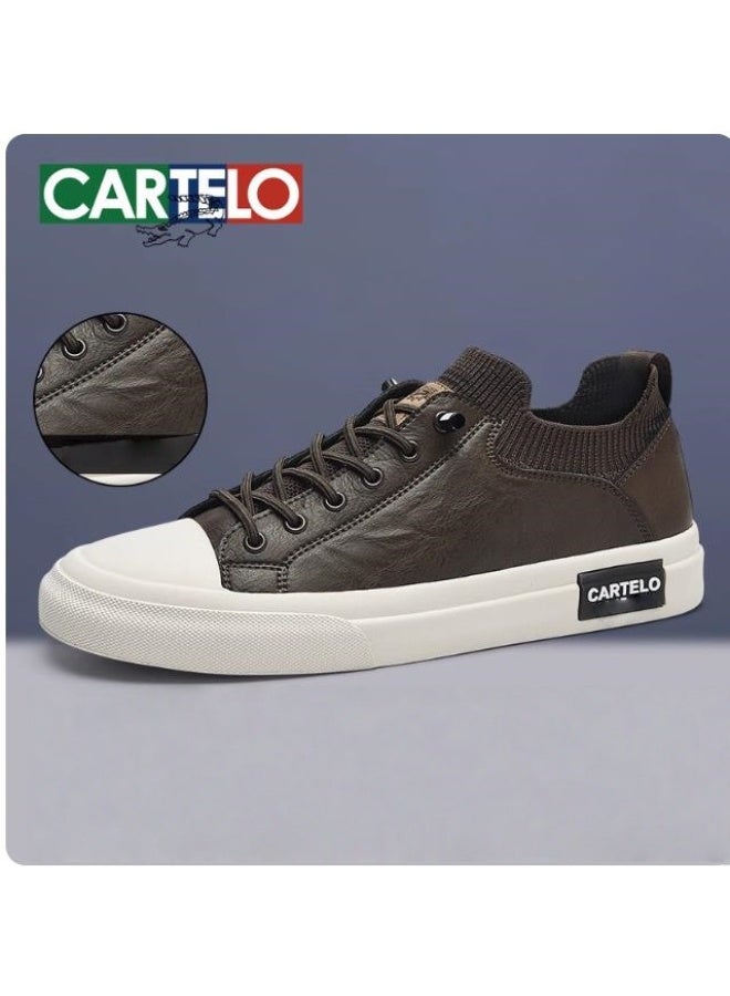 كارتيلو أحذية المجلس العادية التنفسية العصرية للرجال - Image 1