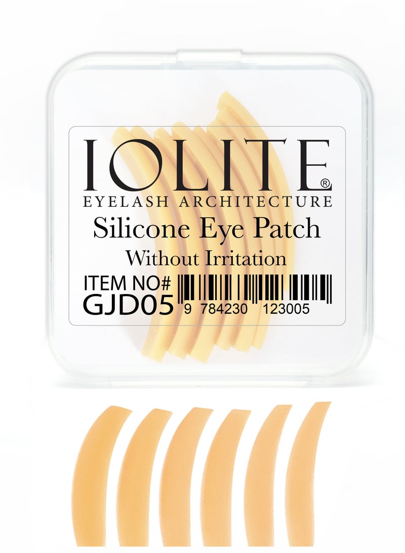 IOLITE Eyelash Silicone Pads | Soft and Comfortable Eye Lash Perm Pads | Easy to Use Eyelash Lifting Silicone Pad with 4 Different Sizes 8pcs GJD05 - Image 1