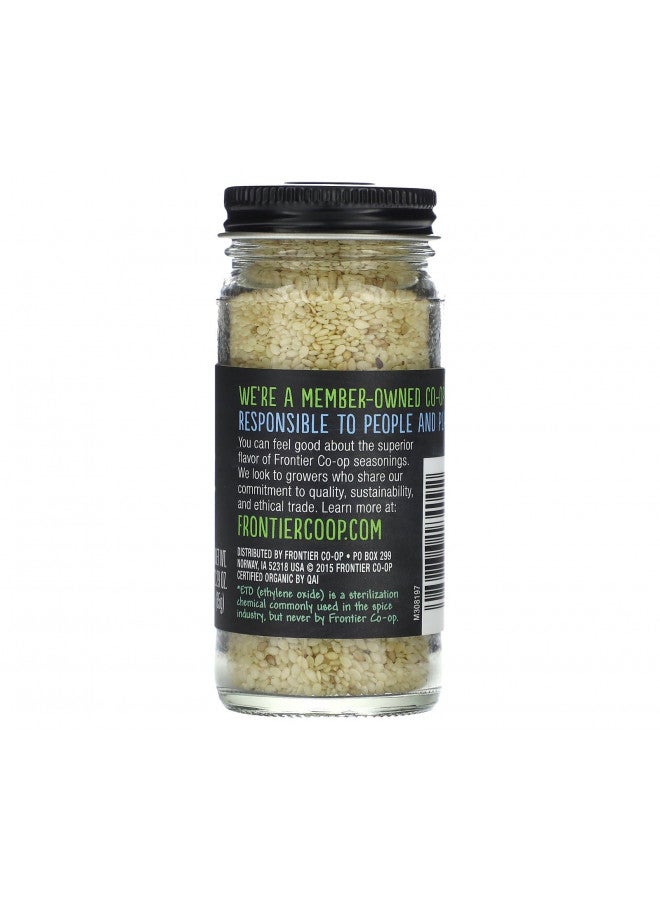 FRONTIER Organic Hulled Sesame Seed, 2.29 OZ - Image 2