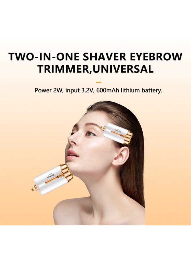 Kemei Km-151 Facial Hair Removal 2 in 1 - Image 4