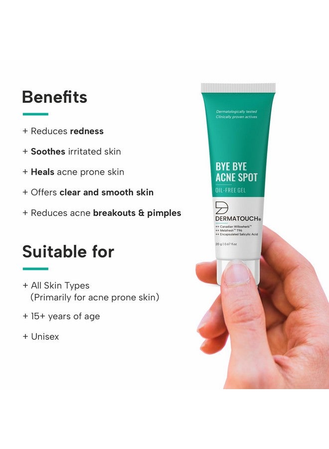 ديرماتوتش وداعا لبقع حب الشباب جل خالي من الزيوت | جل إزالة البثور | بشرة حب الشباب | 20 جرام - Image 3