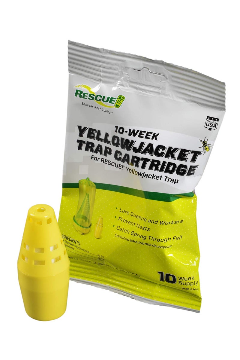 RESCUE! Yellowjacket Attractant Cartridge (10 Week Supply) â€“ for RESCUE! Reusable Yellowjacket Traps - (5 Pack) - Image 2