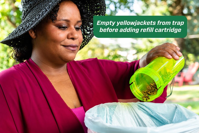 RESCUE! Yellowjacket Attractant Cartridge (10 Week Supply) â€“ for RESCUE! Reusable Yellowjacket Traps - (5 Pack) - Image 3