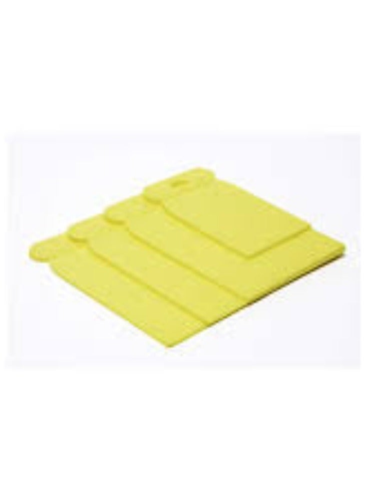 KNP KNP Tower Plastic Scraper Set includes four versatile scrapers designed for various applications, from removing stickers and adhesives to smoothing surfaces. - Image 3