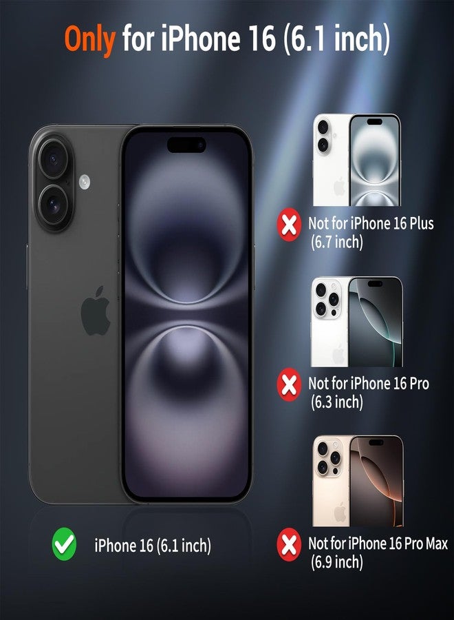 SUPFINE Magnetic for iPhone 16 Case (Compatible with MagSafe) (Military Grade Drop Protection) Slim Translucent Matte Shockproof with Anti-Fingerprint Phone Case,Deep Blue - Image 2