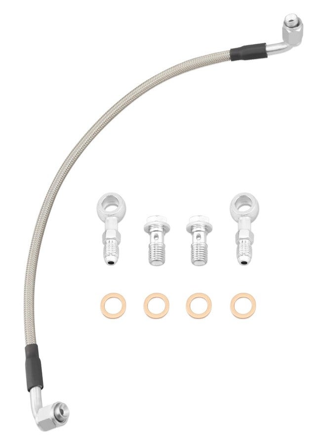 ANODZU Upgrade Turbo Oil Feed Line Kit Fit for Fit for MINI Cooper S R55 R56 R57 R58 R59 R60 R61 2007-2016, Replace 11657534454 - Image 1