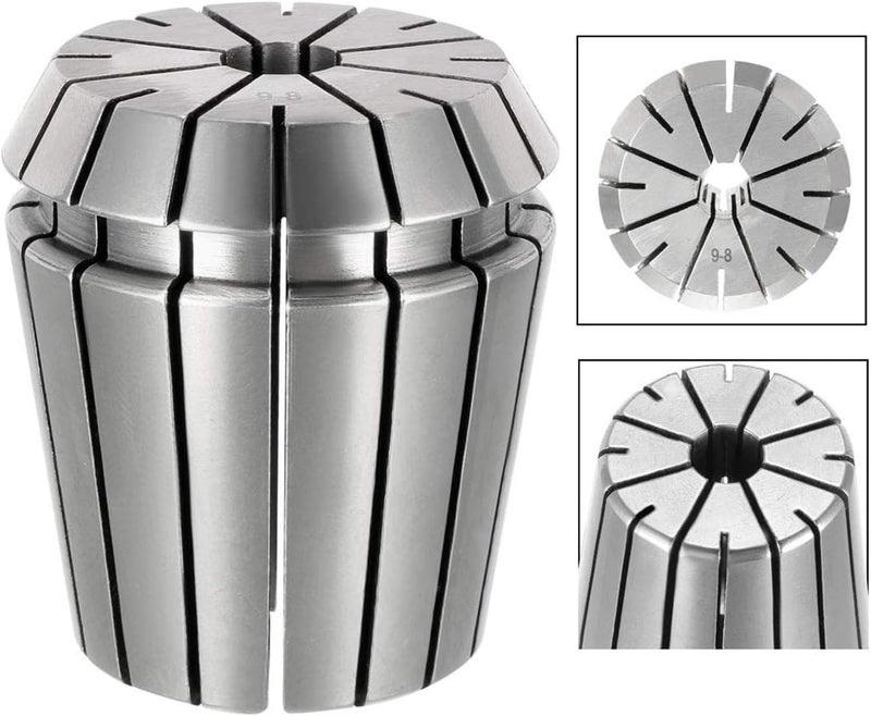 MECRAAF ER40 High Precision Spring Collet for CNC Workholding Engraving Collets Machine and Milling Lathe Chuck Tool (Pack of 1) (ER 40, 9-8 mm) - Image 3