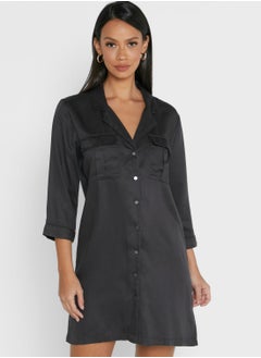 Jacqueline de Yong Pocket Detail Shirt Dress  - Image 1
