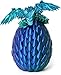 Flavery 3D Printed Flying Dragon in Egg Large Surprise Egg with Flexible Winged Dragon Inside Mystery Fidget Toy Birthday Gift Desk Figure Decor Easter Basket Essentials Green Mix Blue - Image 2