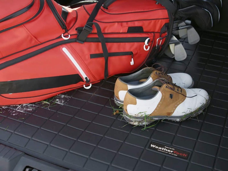 WeatherTech بطانة صندوق الأمتعة WeatherTech لسيارة لاند كروزر، LX - خلف الصف الثاني (41140) بيج - Image 4