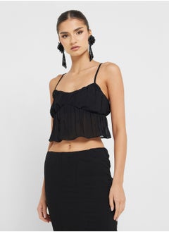 Ginger Cami Crop Top & Maxi Skirt Co-Ord Set  - Image 3