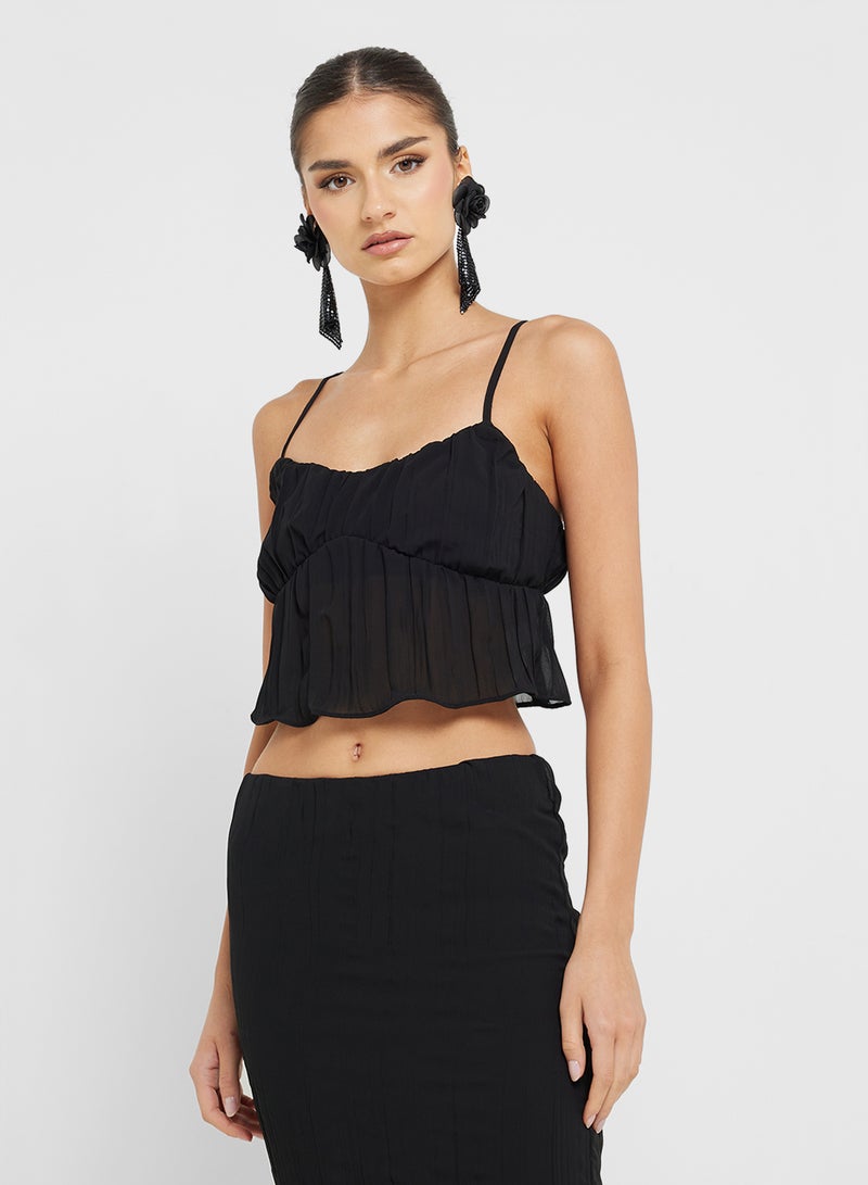 جينجر طقم كامي كروب توب وتنورة ماكسي - Image 3