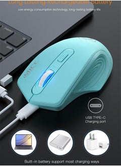 iMice iMice  2.4G SINGLE  MODE RECHARGEABLE SILENT 4-BUTTON WIRELESS GAMING MOUSE TYPE C INTERFACE  - Image 5