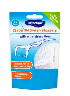 WISDOM Clean Between Minty Floss Harps 30 