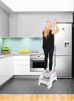 dreambaby Toddler And Me 2 Step Stool - Grey  - Image 5