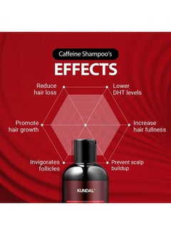KUNDAL KUNDAL White Musk CAFFEINE ANTI-HAIR LOSS SHAMPOO Scalp Care Deep Cleansing 10.14 Fl Oz  - Image 5