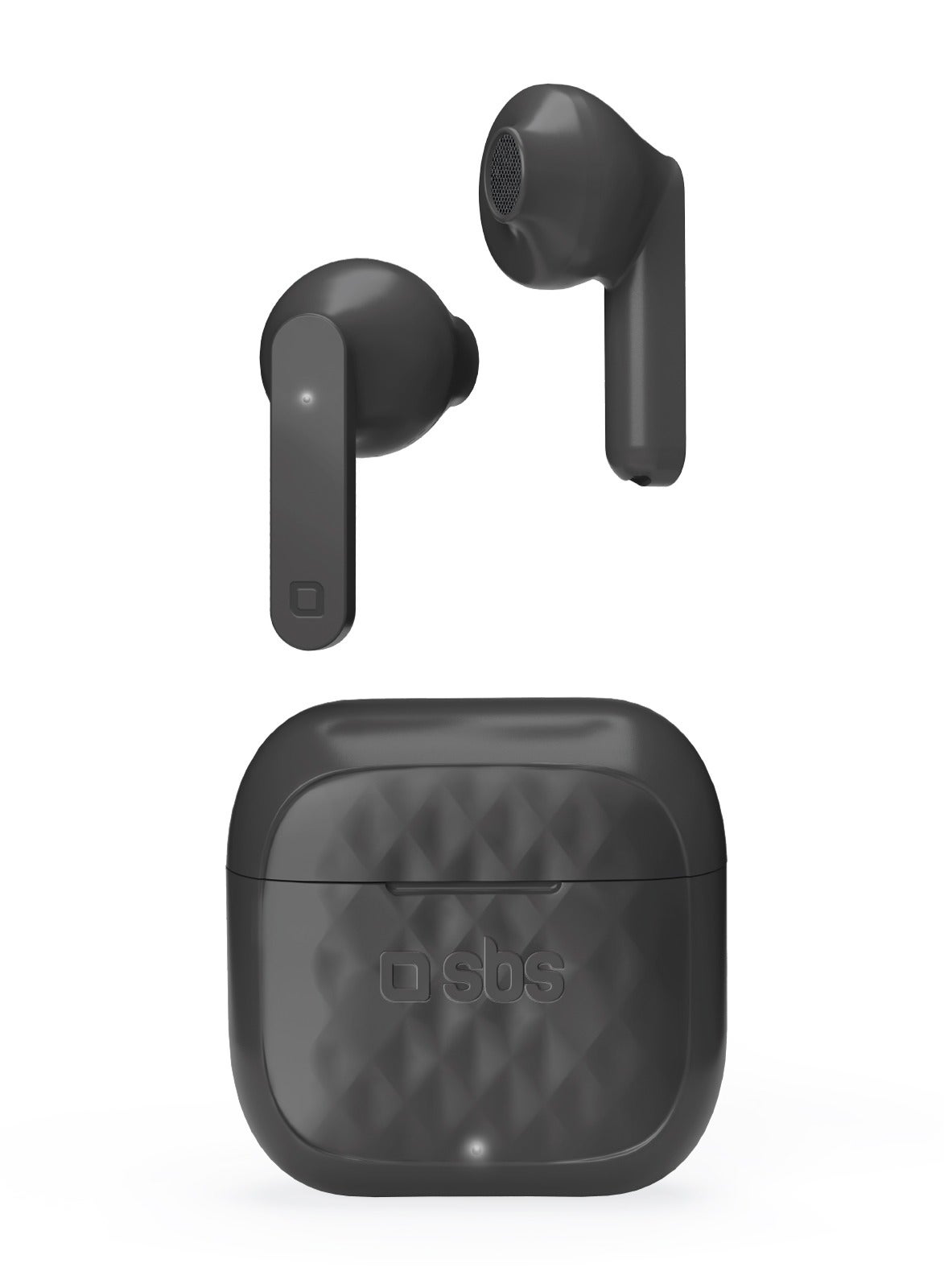 True Wireless Stereo earphones Bluetooth BT TWS earbuds headphones with 250 mAh charging case and automatically wirelessly pair with each other for tablets, Laptop, iPhone, Samsung, Huawei and others
