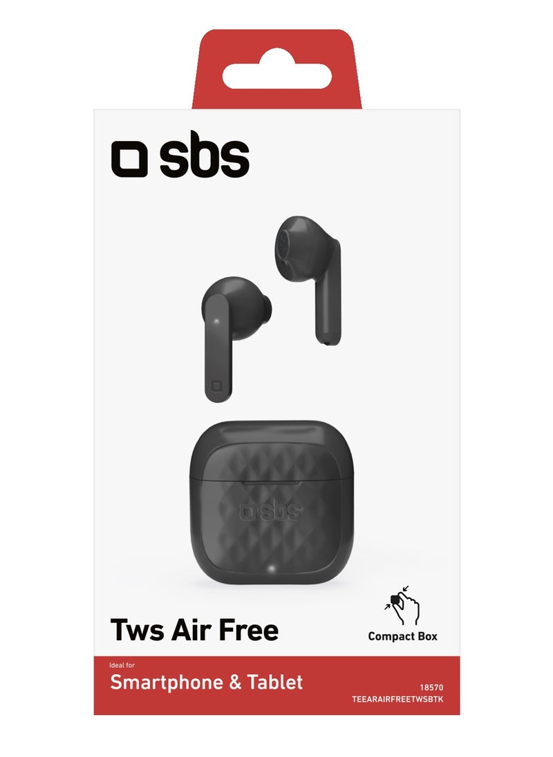SBS True Wireless Stereo earphones Bluetooth BT TWS earbuds headphones with 250 mAh charging case and automatically wirelessly pair with each other for tablets, Laptop, iPhone, Samsung, Huawei and others  - Image 2