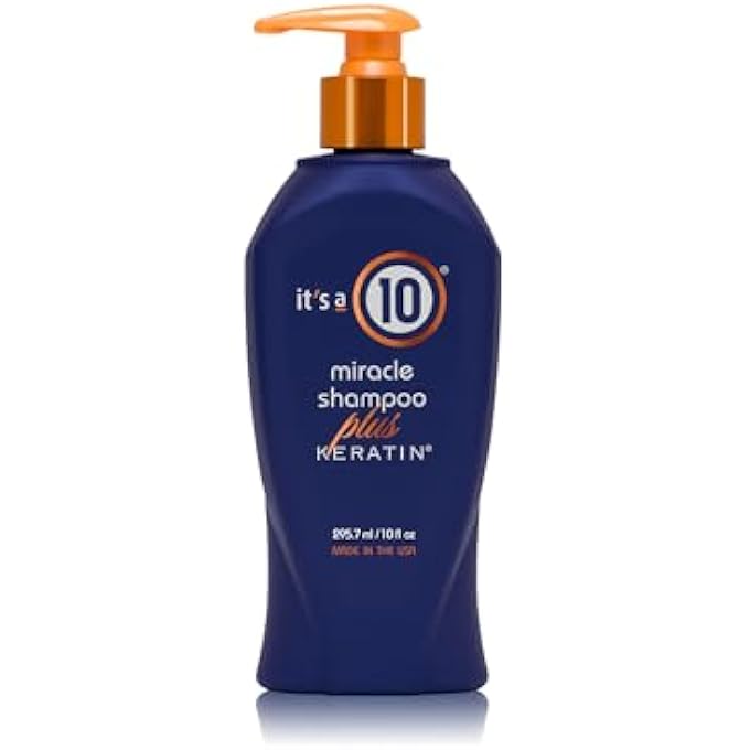It's a 10 MIRACLE SHAMPOO PLUS KERATIN (SULFATE FREE) 295.7ML/10OZ - Image 1