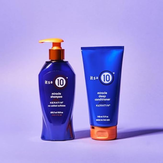 It's a 10 MIRACLE SHAMPOO PLUS KERATIN (SULFATE FREE) 295.7ML/10OZ - Image 3