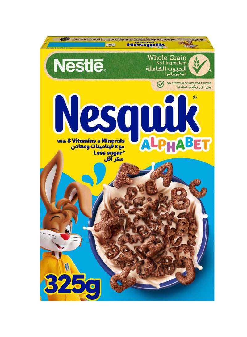 Nesquik حبوب الإفطار بالشوكولاتة على شكل حروف الأبجدية - Image 1