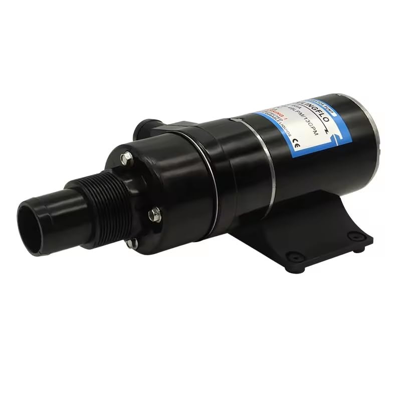 12V Macerator Pump 13GPM49LPM Selfpriming Sewage Pump RV Waster Water Pump Marine Toilet Macerator System for Fish Tank Trailer Canvas