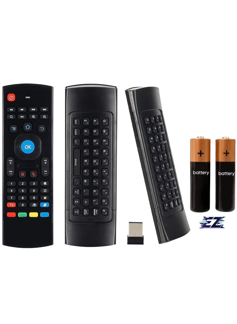 ELTRAZONE MX3 Wireless Air Mouse 2.4G Multifunctional Remote Control with IR Learning for Android Smart TV 3G Gyroscope 3GSensor HTPC Mini Projector PS3/4 with battery - Image 1